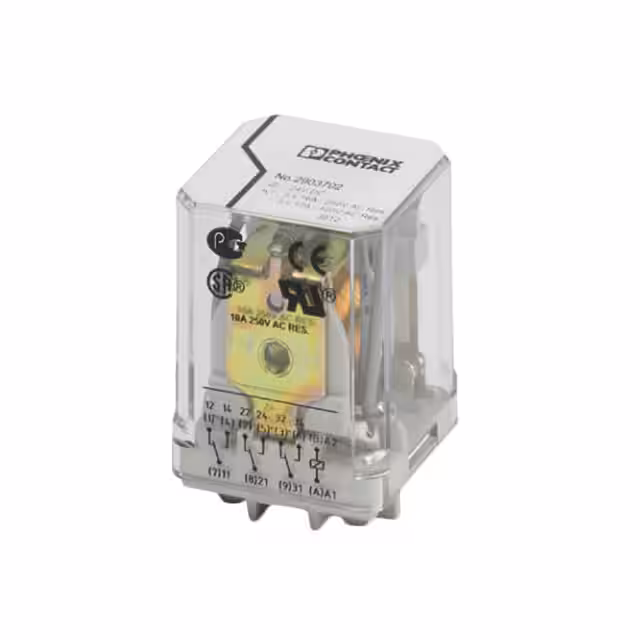 2903702 Phoenix Contact  Power Relays Over 2 Amps